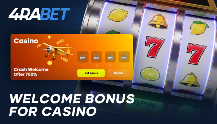 Sign-Up Offer for 4Rabet Casino Users
