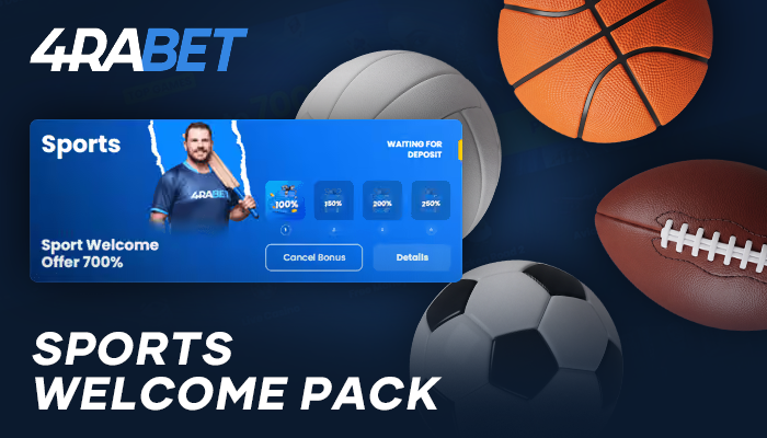 New Player Bonus for Sports Betting on 4Rabet