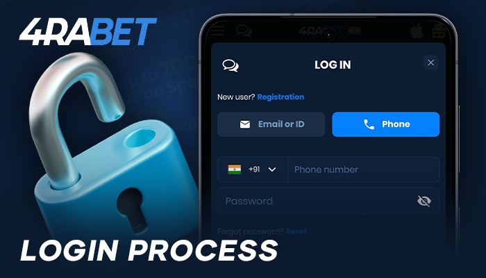 Signing in to Your 4Rabet Profile